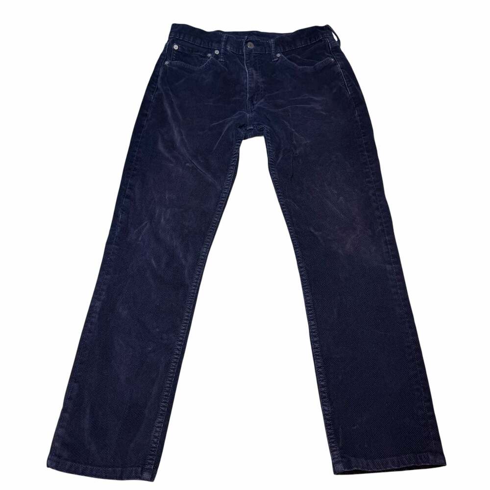 Levi's 511 Slim Fit Navy Corduroy Pants